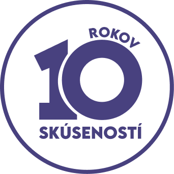 10. rokov skúsenosti